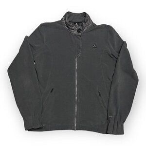 Nike ACG Vintage Y2K Retro Fleece ThermaFit Designer Outdoor Jacket - Womens M